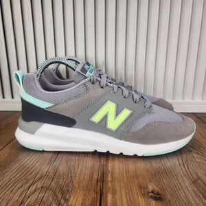 New Balance 009 WS009OM1 Womens 7.5 Gray Athletic Running Walking Sneakers Shoes